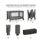 Дитячий манеж Kinderkraft Joy 2 Dark Grey (5902533925117) - зменшене зображення 3