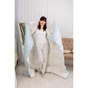 Ковдра MirSon пухова №1828 Bio-Blue 90% пух літо 220x240 см (2200003012927) - зменшене зображення 8