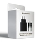 Зарядний пристрій Armorstandart ABMHJ83 20W USB-C Black + cable USB-C to USB-C (ARM77723) - зменшене зображення 7