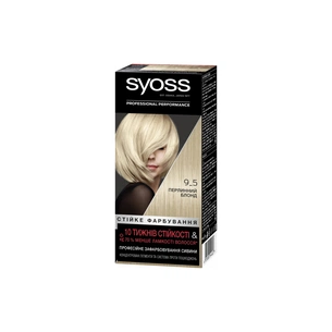 Фарба для волосся Syoss 9-5 Перлинний блонд 115 мл (9000100633048) зображення 1