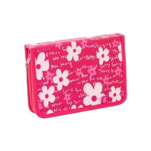 Пенал Cool For School Flowers 1 відділення 1 захід Рожевий (CF86604) зображення 1