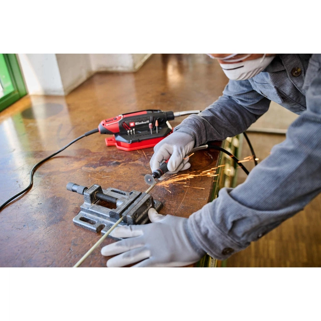 Гравер Einhell TC-MT 150E 150Вт, гнучкий вал, набір насадок (4419380) - picture 10