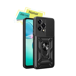 Чохол до мобільного телефона BeCover Military Honor 200 Lite Black (713044) зображення 1