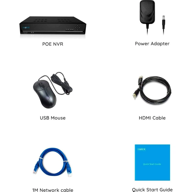 Реєстратор для відеоспостереження Reolink NVS8 без HDD (RLN8-410 без HDD) - picture 3