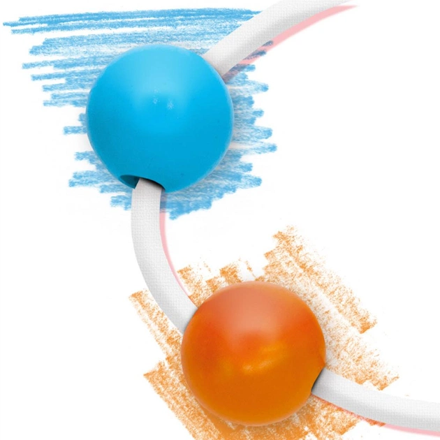 Олівці кольорові Ses Creative серії My first Воскові олівці-намистинки 6 кольорів (00244S) - picture 3