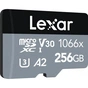 Карта пам'яті Lexar 256GB microSDXC class 10 UHS-I 1066x Silver (LMS1066256G-BNANG) - зменшене зображення 2