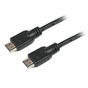 Кабель мультимедійний HDMI to HDMI 1.0m Maxxter (V-HDMI4-1M) - зменшене зображення 1