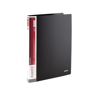 Папка на кільцях Axent А4 з 2-ма кільцями 700 мкм 25 мм Чорна (1207-01-A) изображение 1