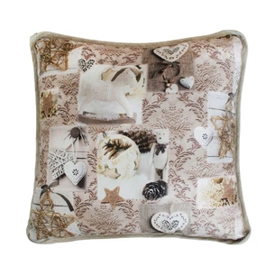 Наволочка Прованс декоративна Digitale Beige 45х45 см (11260) зображення 1