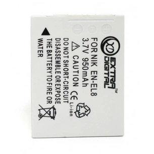 Акумулятор до фото/відео Extradigital Nikon EN-EL8 (DV00DV1084) зображення 1