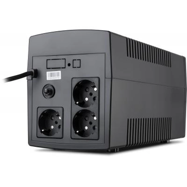 Источник бесперебойного питания Vinga LCD 1200VA plastic case (VPC-1200P) - изображение 4