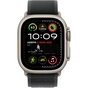 Ремінець до смарт-годинника Apple 49mm Black Trail Loop - S/M - Natural Titanium Finish (MXTQ3ZM/A) - зменшене зображення 3