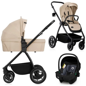 Коляска Lionelo 3 в 1 MERIL 3IN1 BEIGE SAND (LO-MERIL 3IN1 BEIGE SAND) зображення 1