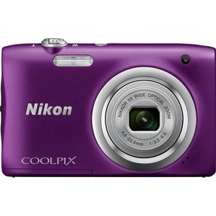 Цифровий фотоапарат Nikon Coolpix A100 Purple (VNA973E1) зображення 1