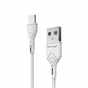 Дата кабель USB 2.0 AM to USB-C 1.0m White Grand-X (PC-03W) - уменьшенное изображение 1