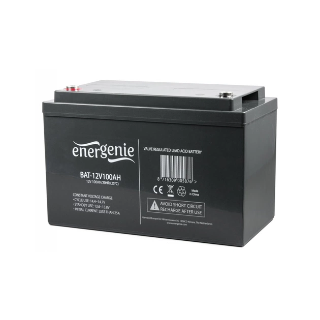 Батарея к ИБП EnerGenie 12В 100 Ач (BAT-12V100AH) - изображение 1