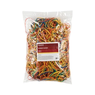 Резинки для грошей Delta by Axent assorted colors, 1000г (D4623) зображення 1