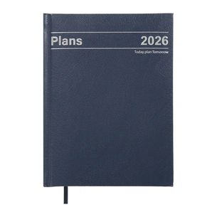 Тижневик Buromax датований 2026 STYLE, А5 синій (BM.21120-02) зображення 1