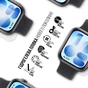 Плівка захисна Armorstandart Matte hydrogel Huawei Watch Fit 5 6 pcs (ARM93587) - зменшене зображення 2