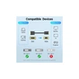 Кабель мультимедийный DVI M to VGA M 1.5m 24+1pin black Vention (EABBG) - уменьшенное изображение 8