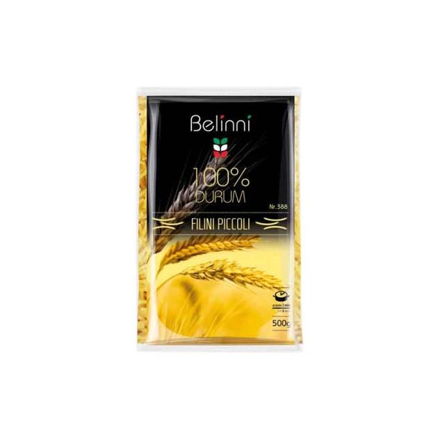 Макарони Belinni Вермішель ниткоподібна тонка коротка 500 г (4750020051297) - picture 1