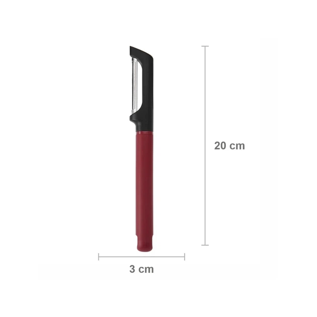 Овощечистка KitchenAid Classic вертикальна 20 см червоний (KHA112OHEREG) - изображение 5