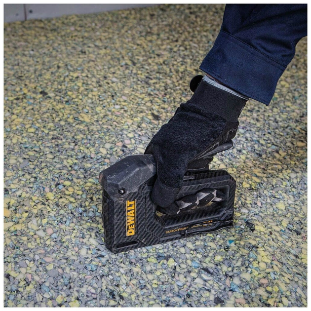 Степлер будівельний DeWALT CARBON FIBRE для скоб типу "G" 6-14мм, цвяхів типу "J" 12, 15мм. (DWHT80276-0) - picture 5