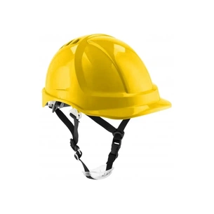 Каска захисна Hoegert PLONER HT5K194 пластик жовта, універсальний розмір (HT5K194) picture 1