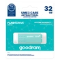 USB флеш накопичувач Goodram 32GB UME3 Care Green USB 3.2 (UME3-0320CRR11) - зменшене зображення 3