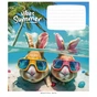 Зошит Школярик Summer vibes 18 аркушів клітинка (018-3494K) - уменьшенное изображение 1