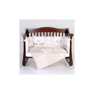 Дитячий постільний набір Верес Smiling animals beige new (216.06.110*90) зображення 1