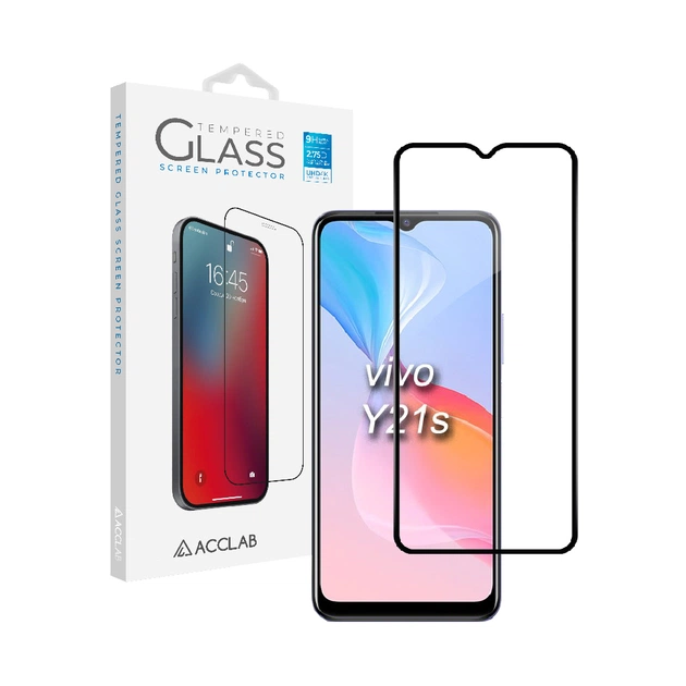 Скло захисне ACCLAB Full Glue VIVO Y21S (1283126526985) - изображение 1
