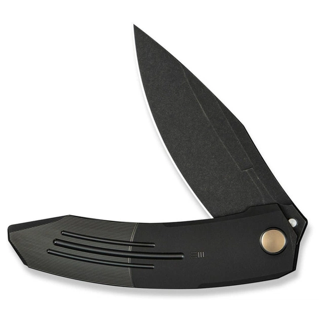 Ніж Weknife Sine Wave, Black Titanium, Darkwash (WE23069B-1) - зображення 5
