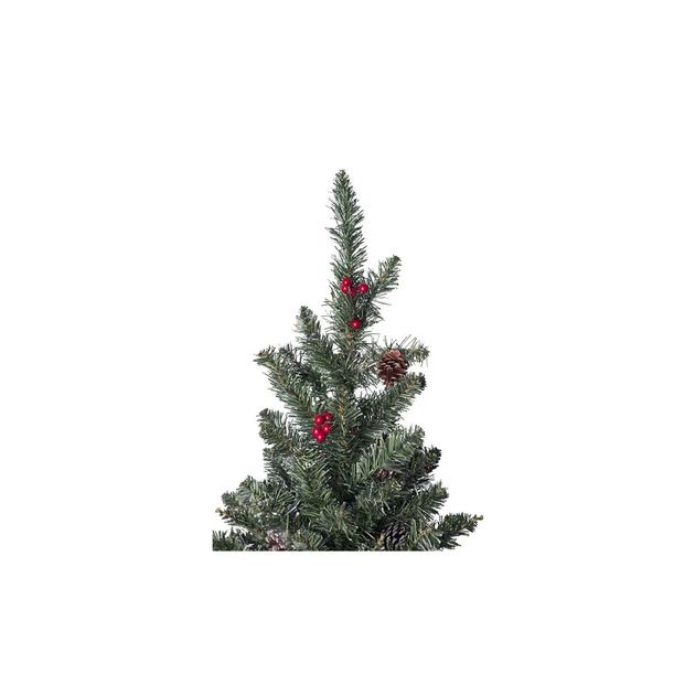 Штучна сосна Black Box Trees Creston Frosted зелена з шишками та ягодами 0,60 м (8718861153057) - picture 2
