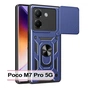 Чохол до мобільного телефона BeCover Military Poco M7 Pro 5G Blue (713466) - уменьшенное изображение 1