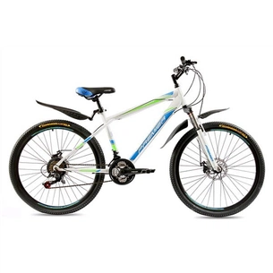Велосипед Premier Captain Disc 17" білий з блакитним-зеленим-чорним (14284) зображення 1