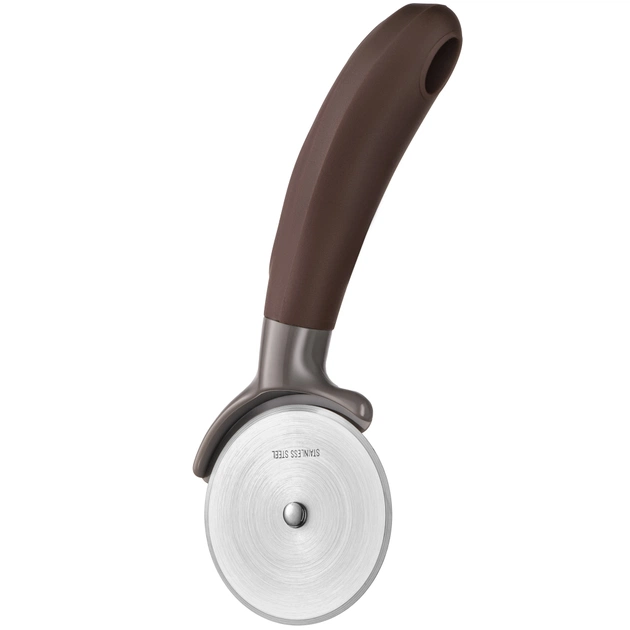 Ніж для піци Ardesto Gemini, 20см, нержавіюча сталь, пластик, сіро-коричневий (AR2158PG) - picture 2