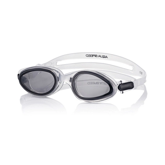 Очки для плавания Aqua Speed Sonic 073-53 3063 прозорий, чорний OSFM (5908217630636) - изображение 1