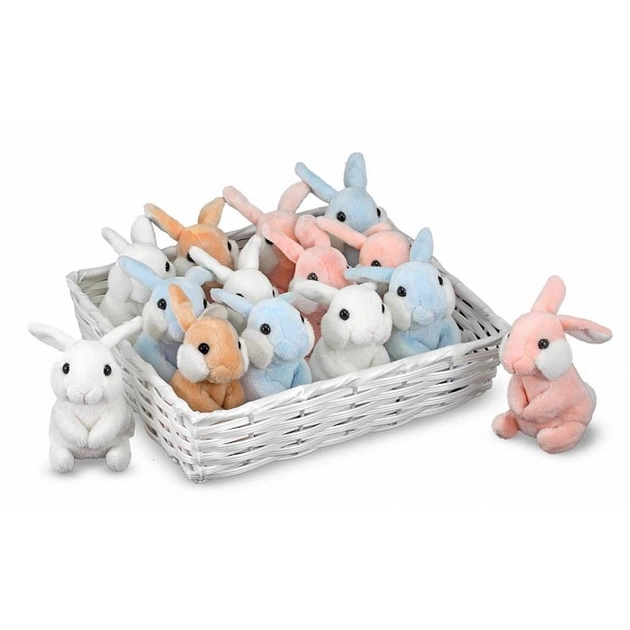 М'яка іграшка Melissa&Doug Плюшеві кролики-малюки стрибунці (MD7675) - зображення 1