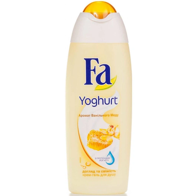 Гель для душу Fa Yoghurt Ванільний мед 250 мл (9000100313186) - изображение 1