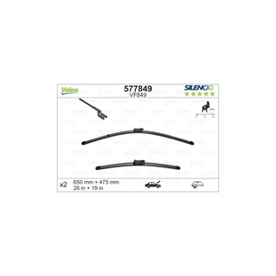 Щітка склоочисника Valeo 577849 зображення 1