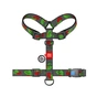 Шлея для собак WAUDOG Nylon анатомічна H-подібна з QR-паспортом "Калина" пластиковий фастекс XL (323-0228) - уменьшенное изображение 2