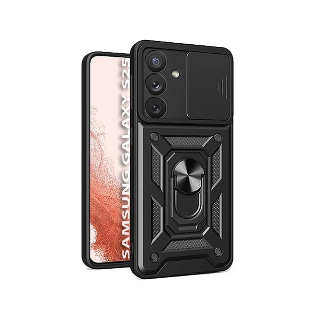 Чохол до мобільного телефона BeCover Military Samsung Galaxy S25 SM-S931 Black (712877) - зображення 1