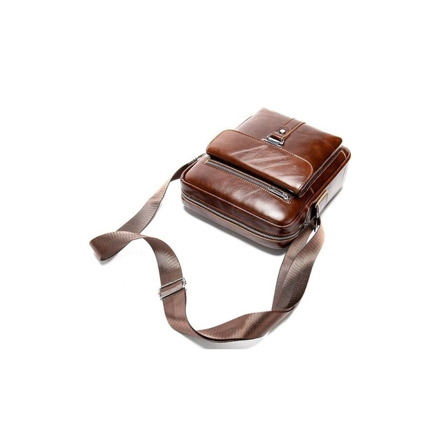 Сумка Vintage Коричнева (14829) - зображення 8