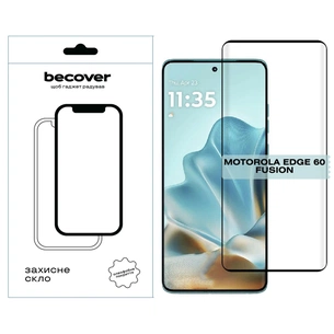 Скло захисне BeCover EDGE Motorola Edge 60 Fusion Black (714770) изображение 1
