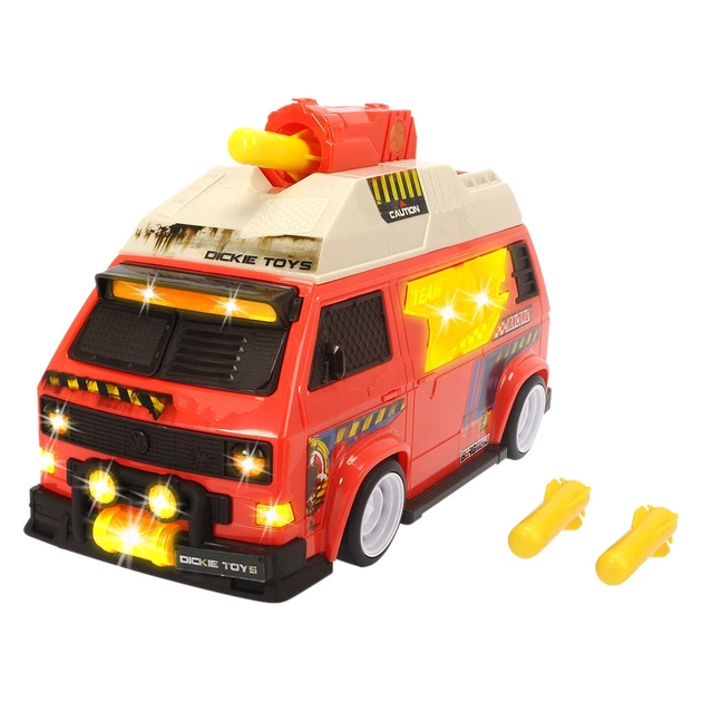 Спецтехніка Dickie Toys Кемпер з функцією стрільби, зі звук. та світл. ефектами, дов (3756004) - зображення 1