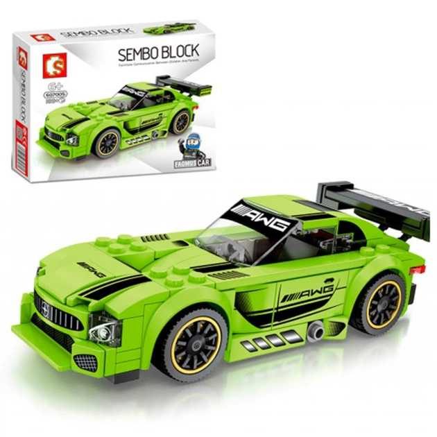Конструктор Voltronic Sembo Block, green (607005) - изображение 1