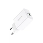 Зарядний пристрій BOROFONE BA21A Long Journey USB QC3.0 18W White (6931474702067) - уменьшенное изображение 1