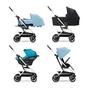 Коляска Cybex Eezy S Twist+ 2 SLV Beach Blue (з бампером) (522001117) - зменшене зображення 6
