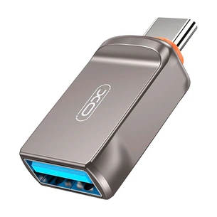 Перехідник OTG USB to USB-C XO (NB281B-СA.tranish) зображення 1